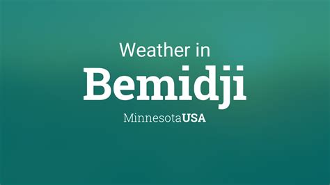 noaa weather bemidji|current temp inb begijin minnesota.